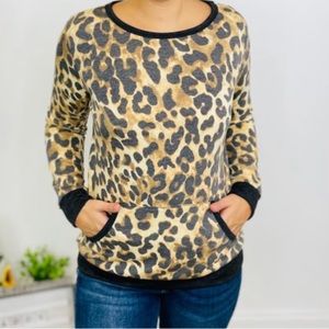 BE Stage New Long Sleeve Lightweight top w/a kangaroo pocket, French Terry 2XL